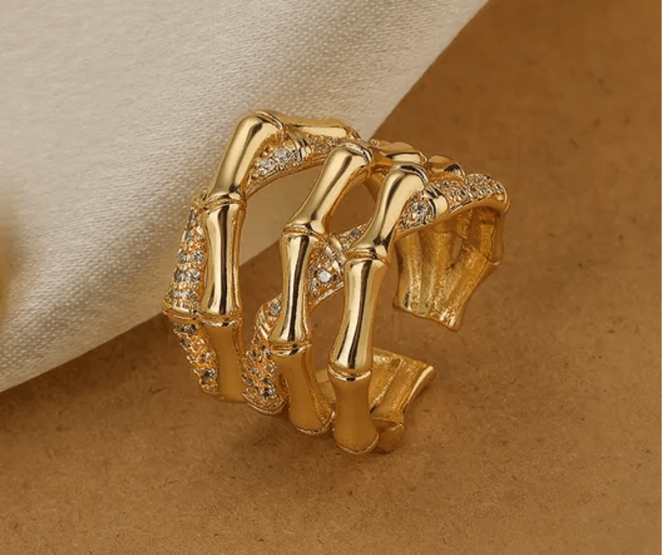 Bague Luxora 3. Bijoux en acier inoxydable