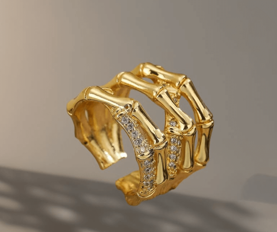 Bague Luxora 4. Bijoux en acier inoxydable