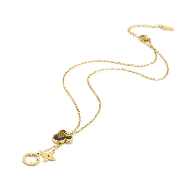 Collier Mikoria 2. Bijoux en acier inoxydable