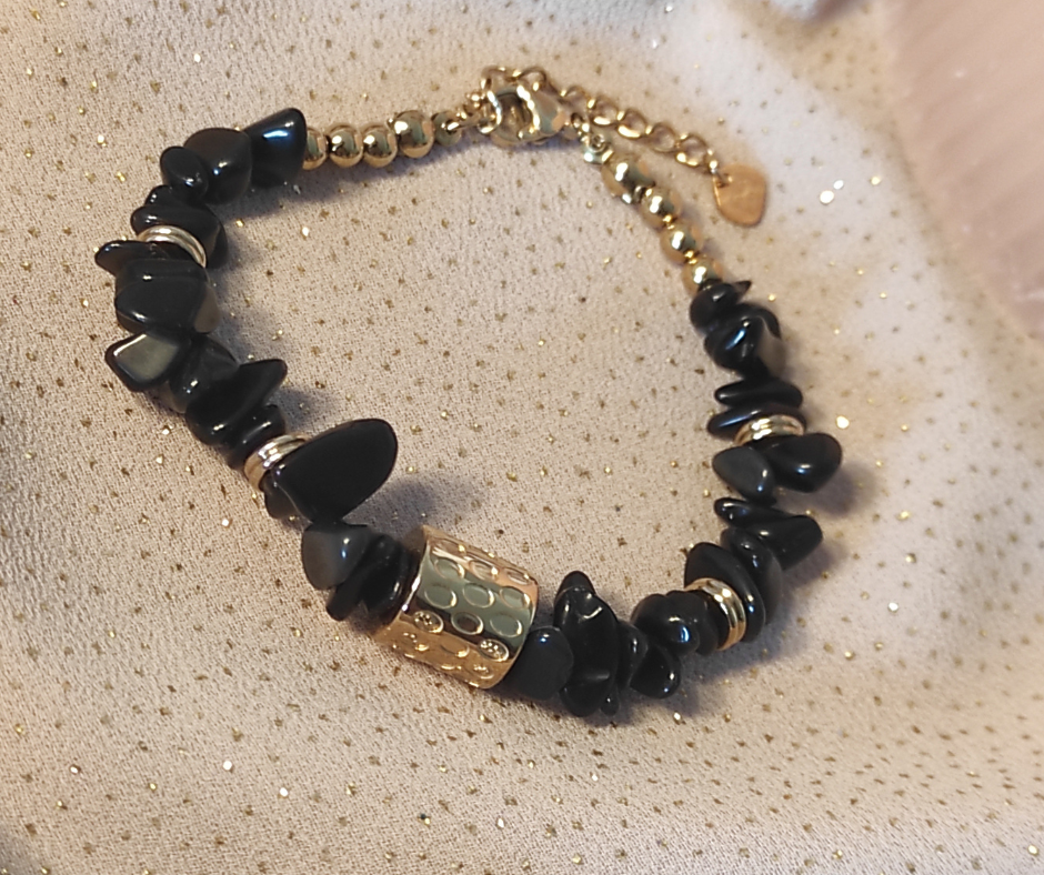 Bracelet Noirelia 3. Bijoux en acier inoxydable