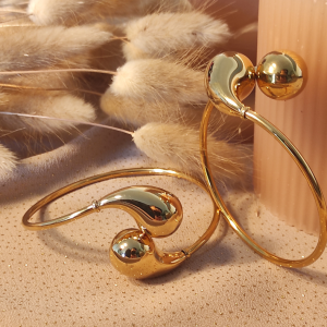 Bracelet Bracelet Goutte d’eau 1. Bijoux en acier inoxydable
