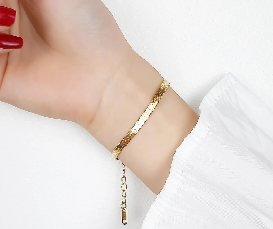 Bracelets Miroire 2 . Bijoux en acier inoxydable