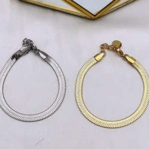 Bracelets Miroire 4 . Bijoux en acier inoxydable