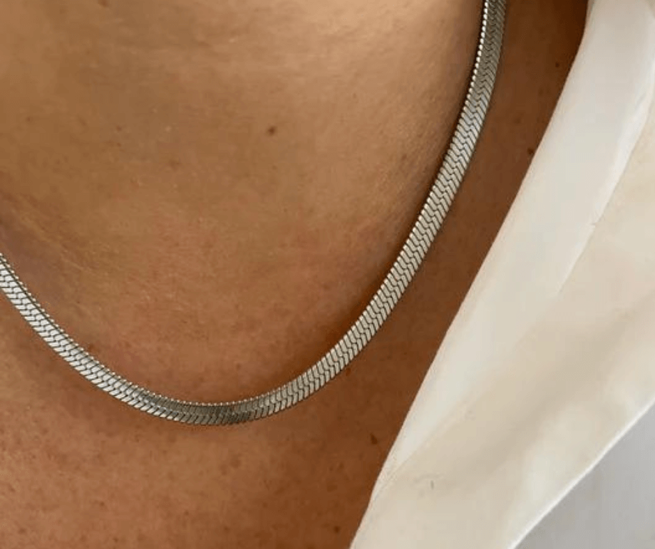 Collier Miroire 3. Bijoux en acier inoxydable