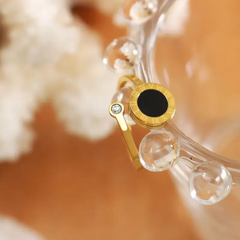 Bague Divin 1. Bijoux en acier inoxydable