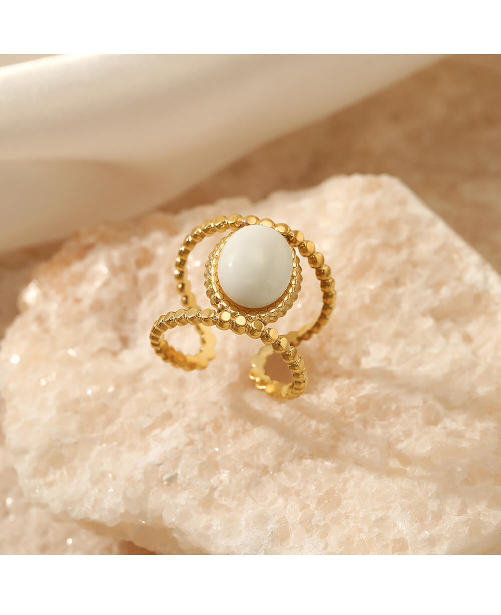 Bague Noblea 1. Bijoux en acier inoxydable