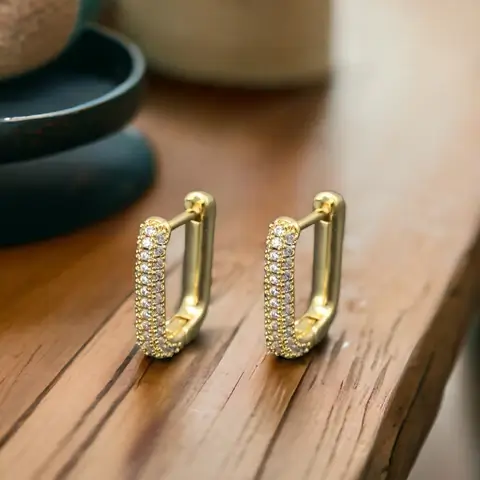 Boucles d’oreilles Aurora 8. Bijoux en acier inoxydable