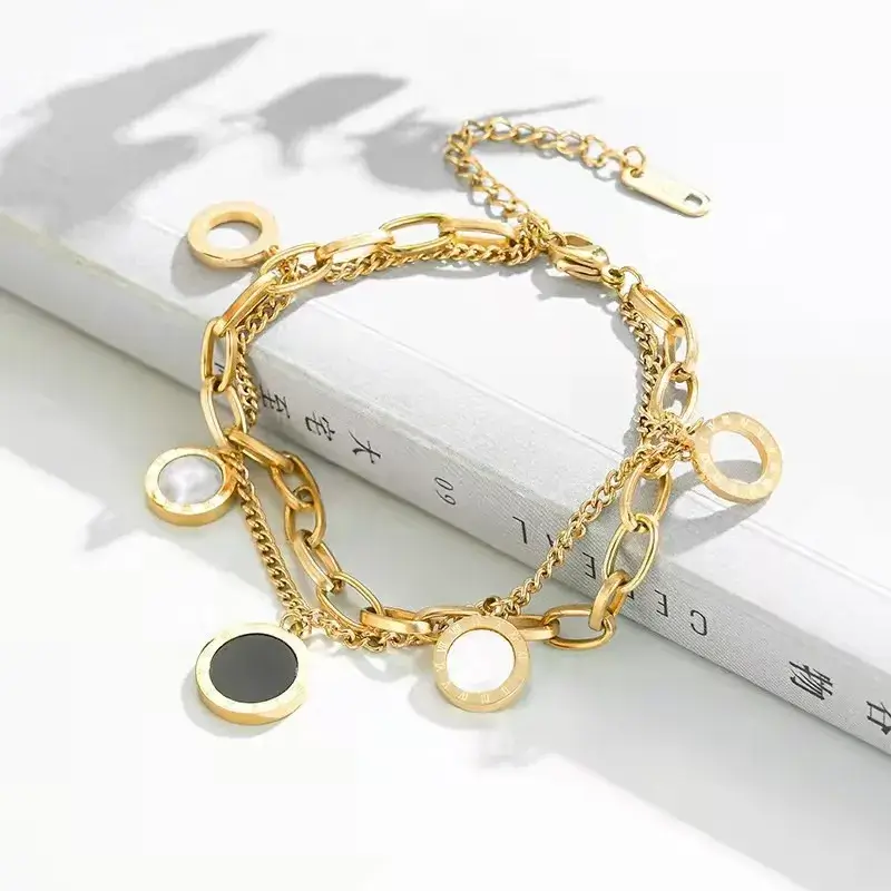 Bracelet Marénoir 3. Bijoux en acier inoxydable