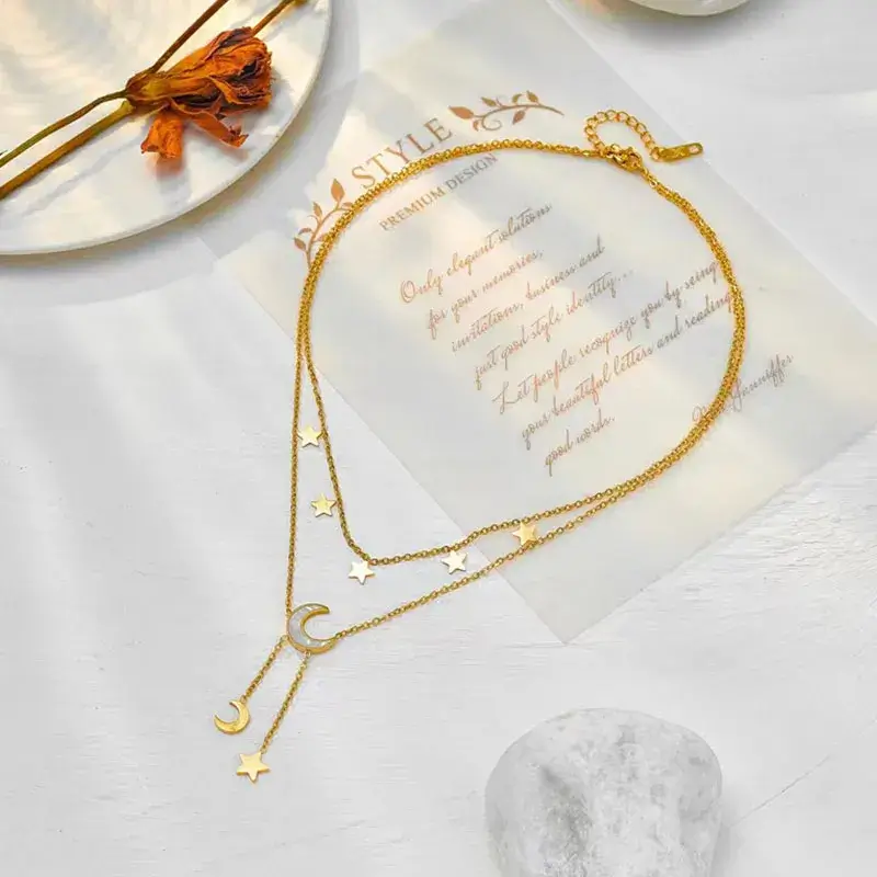Collier Nacara 3. Bijoux en acier inoxydable