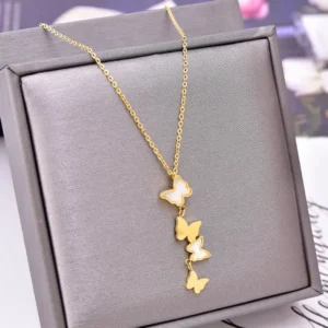 Collier Papilla 1. Bijoux en acier inoxydable