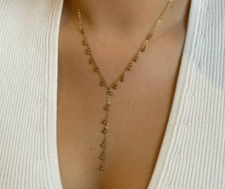 Collier Alma 7. Bijoux en acier inoxydable