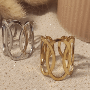Boucles d'oreilles goutte Lucia 1. Bijoux en acier inoxydable