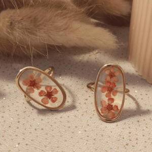 Boucles d'oreilles goutte Mira 1. Bijoux en acier inoxydable