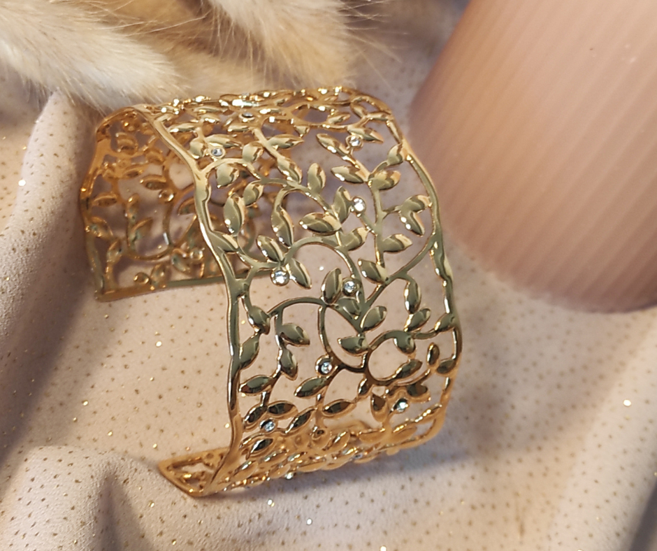 Bracelet Fleurina 2. Bijoux en acier inoxydable