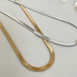 Collier Miroire 6. Bijoux en acier inoxydable