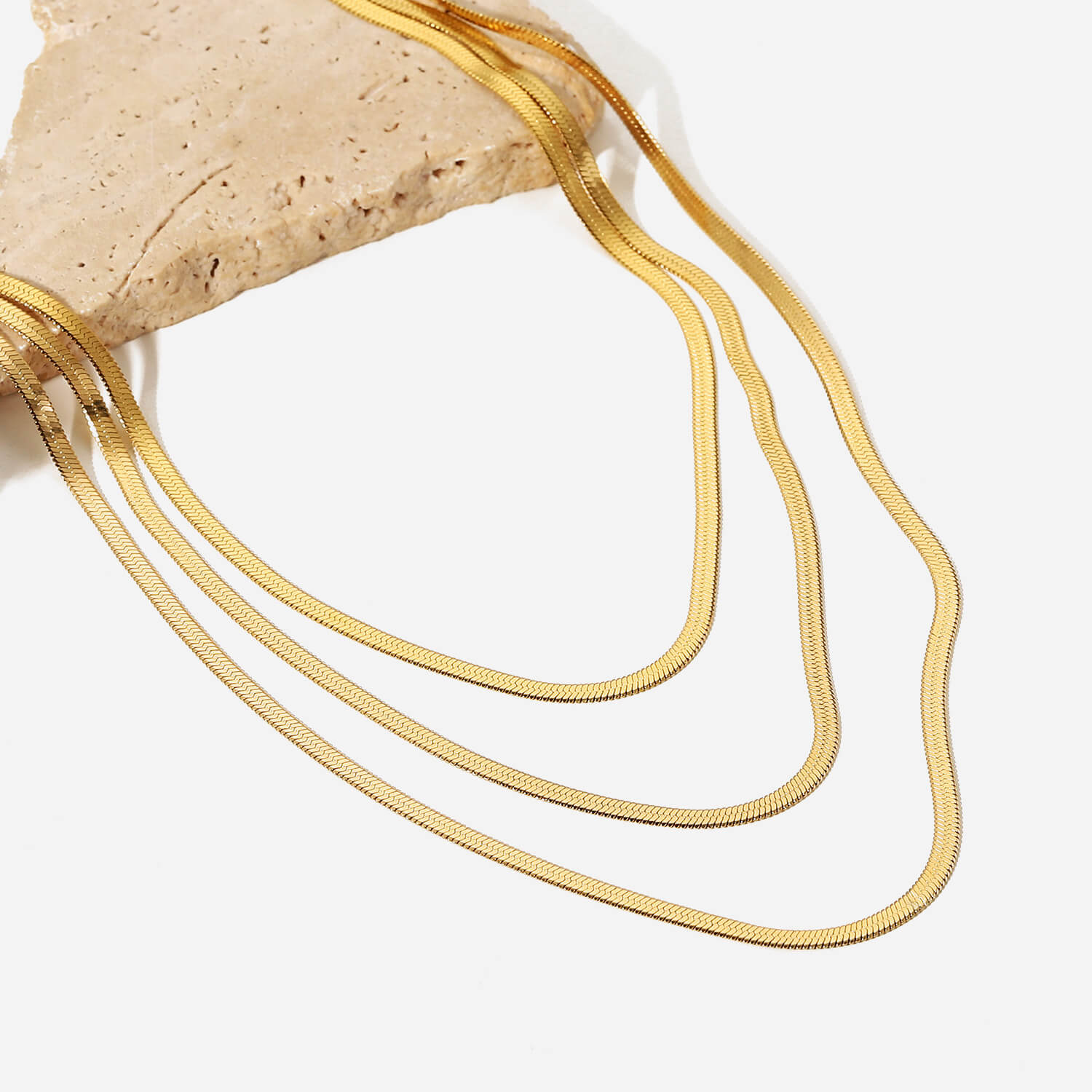 Collier Necklace 4. Bijoux en acier inoxydable