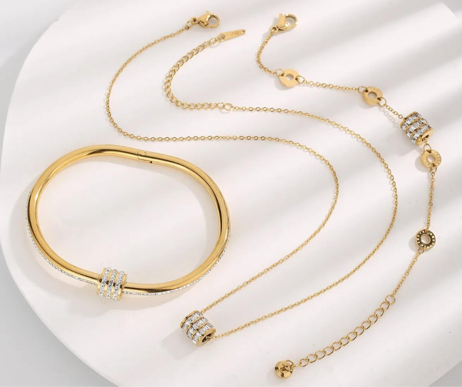 Parure Raffinéa 2. Bijoux en acier inoxydable